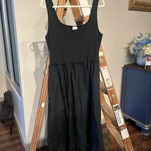 Black tank top dress